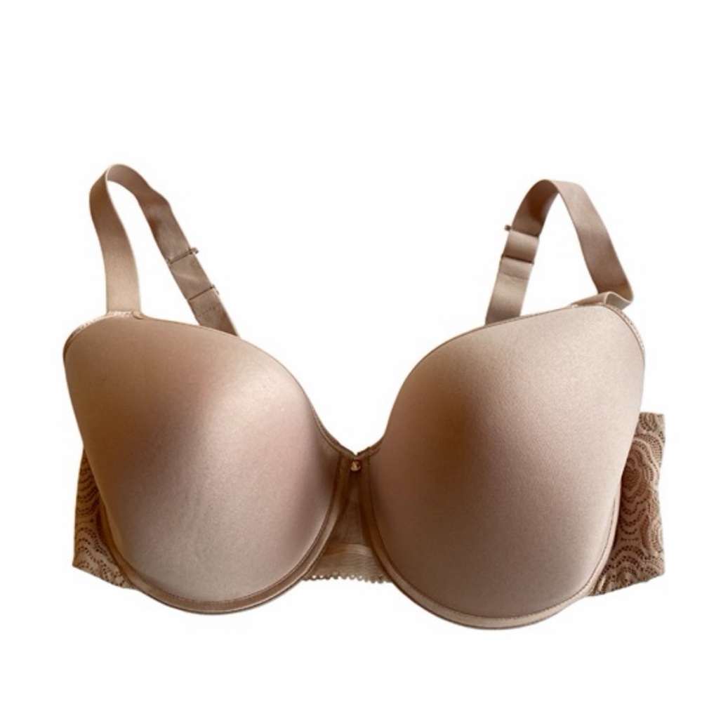 Chantelle Womens C Jolie Memory Foam T-Shirt Bra in Pink - 34D